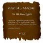 Hydrating Facial Mask for Normal/Dry Skin 4 oz jar